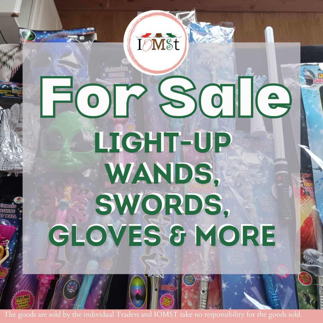 Light-Up Wands, Swords, Gloves & More - For Sale
