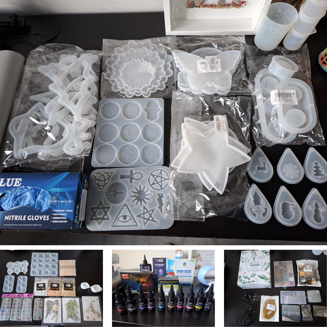 Resin Craft Materials & Stands 5