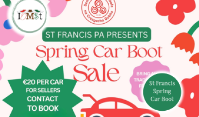 St Francis Spring Car Boot - IOMST image 2026